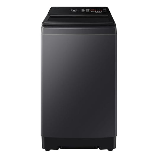 Samsung 10.0 kg 5 Star Top Load Washing Machine with AI Wash, Super Speed, Eco Bubble, Smart Control, Wi-Fi Enabled (WA80F10S2C, Deep Charcoal)