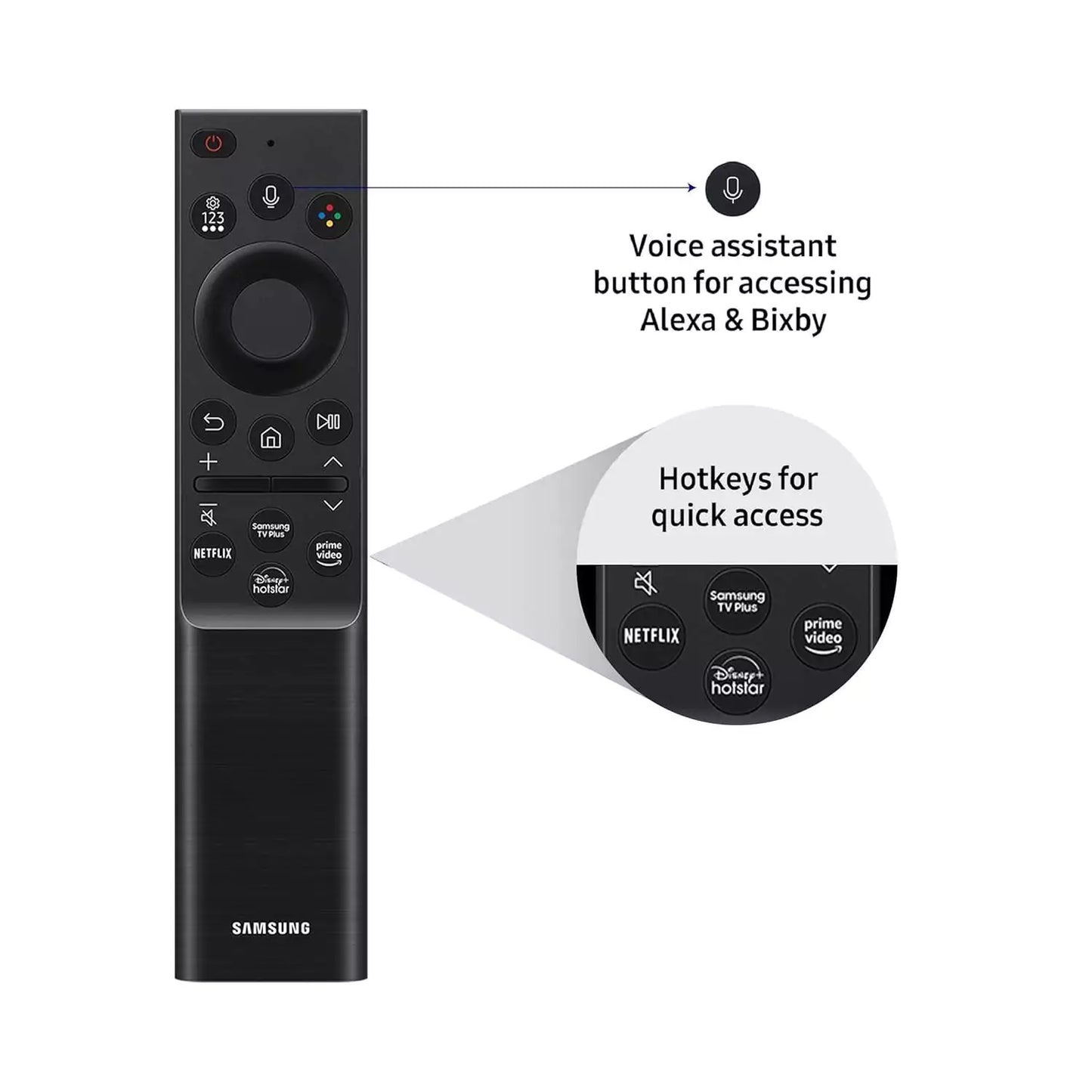 Samsung 108 cm (43 inches) Crystal 4K Vision Pro Ultra HD Smart LED TV UA43DUE76AKLXL (Black)