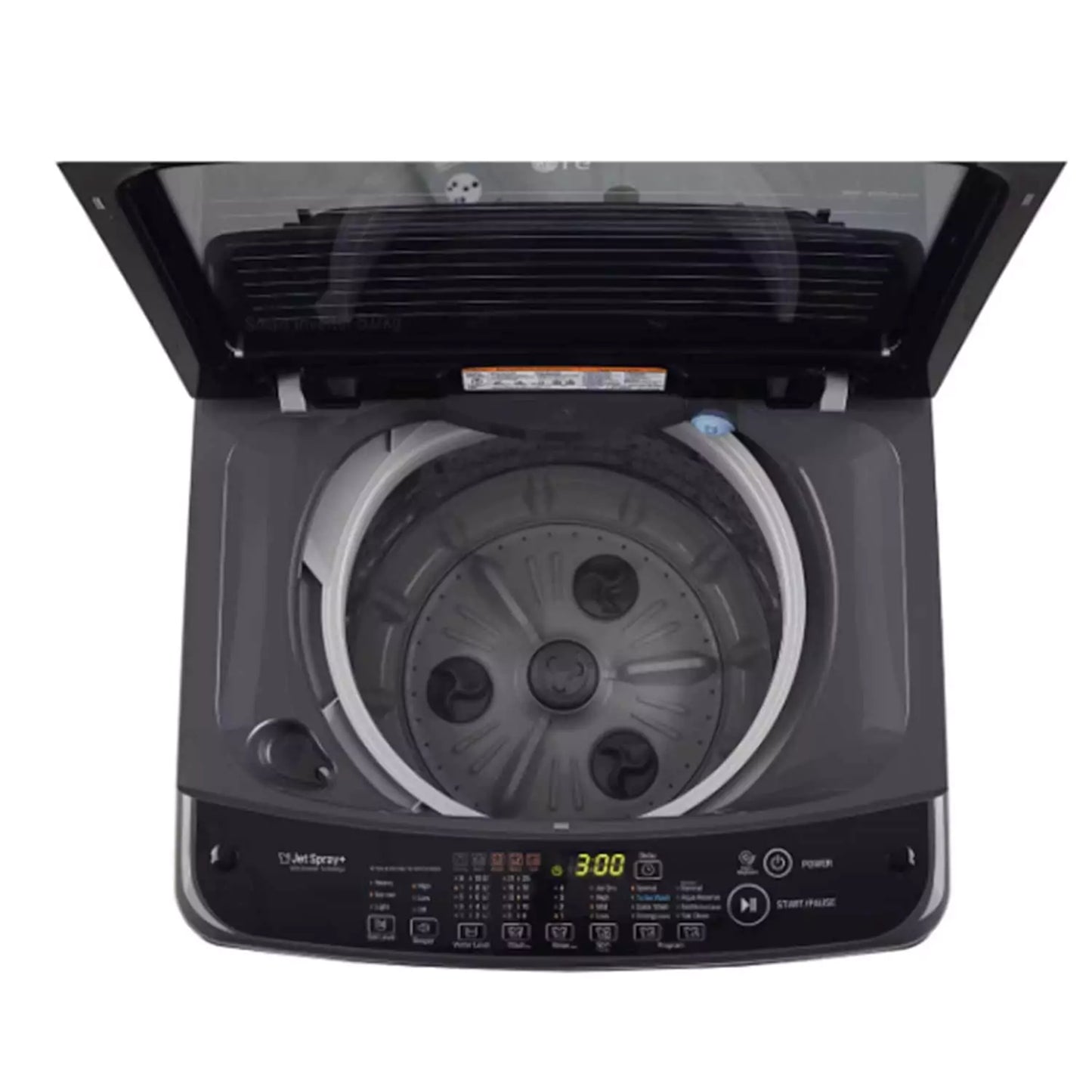 LG 8 Kg 5 Star Fully Automatic Top Loading Washing Machine with Smart Inverter, Spin Dry, Stainless Steel Tub