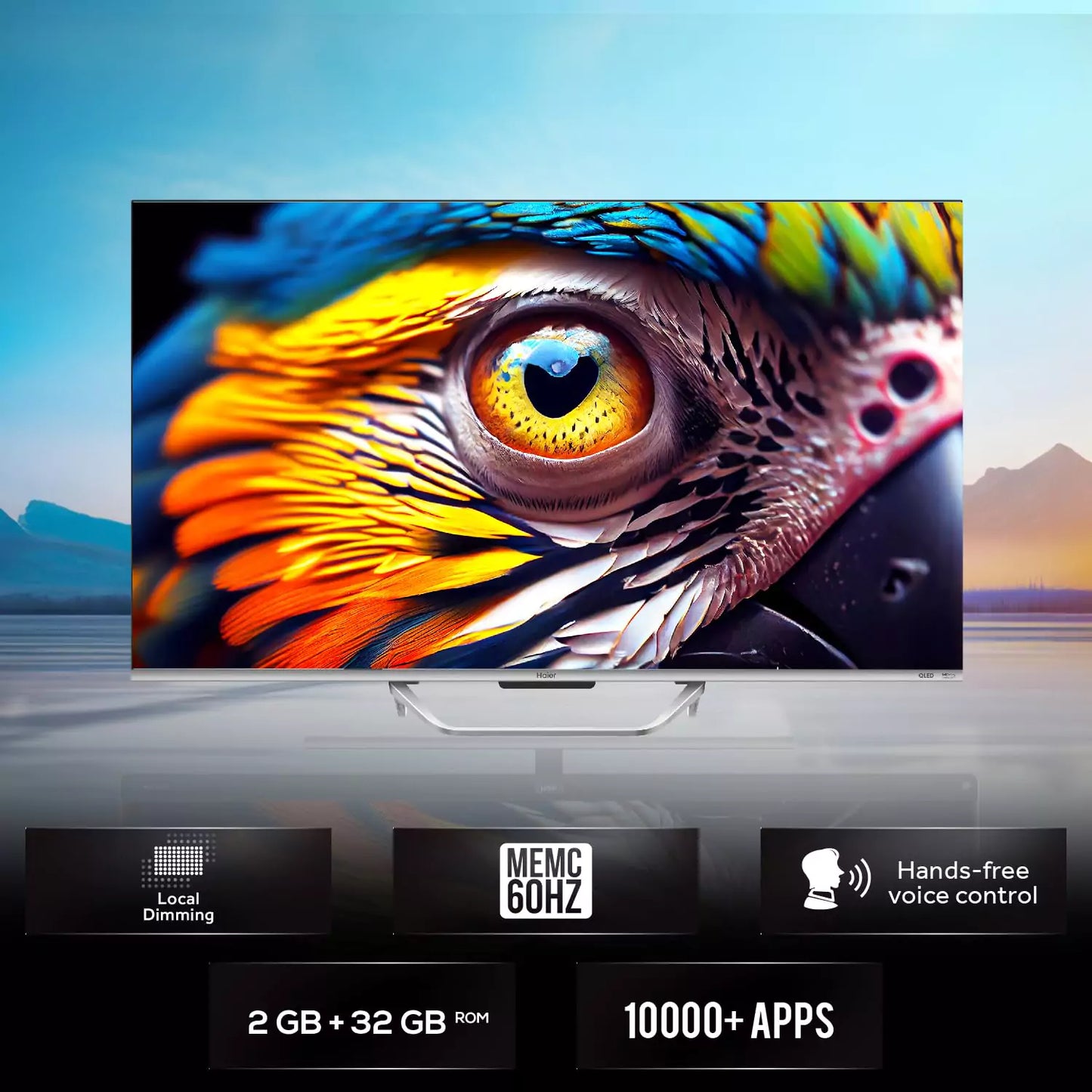 Haier 109 cm (43 inches) QLED with 10000+Apps