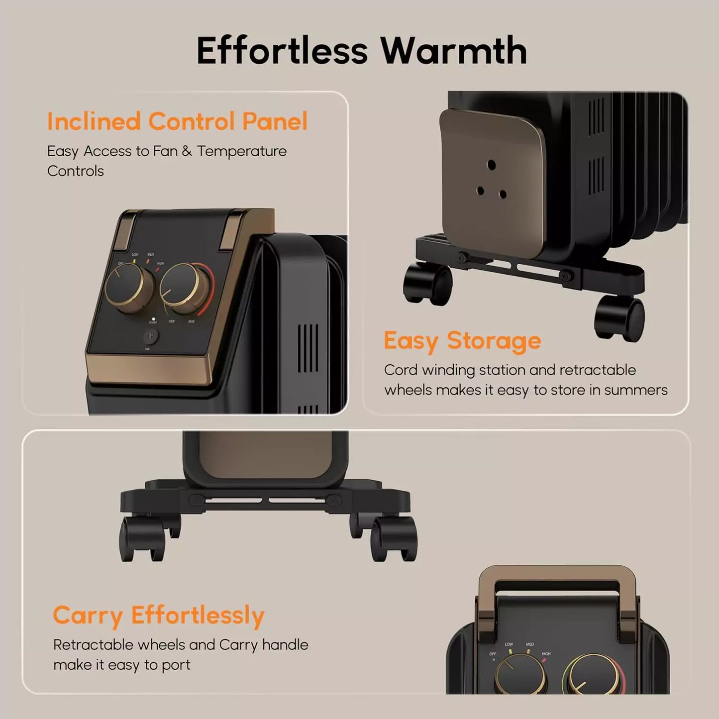 Havells 13 Fin Hestio Wave Fin OFR With Effortless Warmth