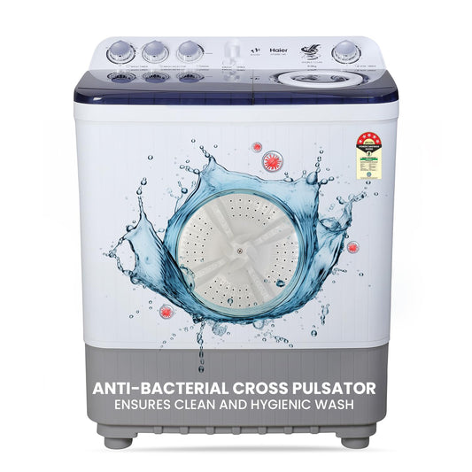 Haier 8 Kg Semi-Automatic Washing Machine (HTW80-186)