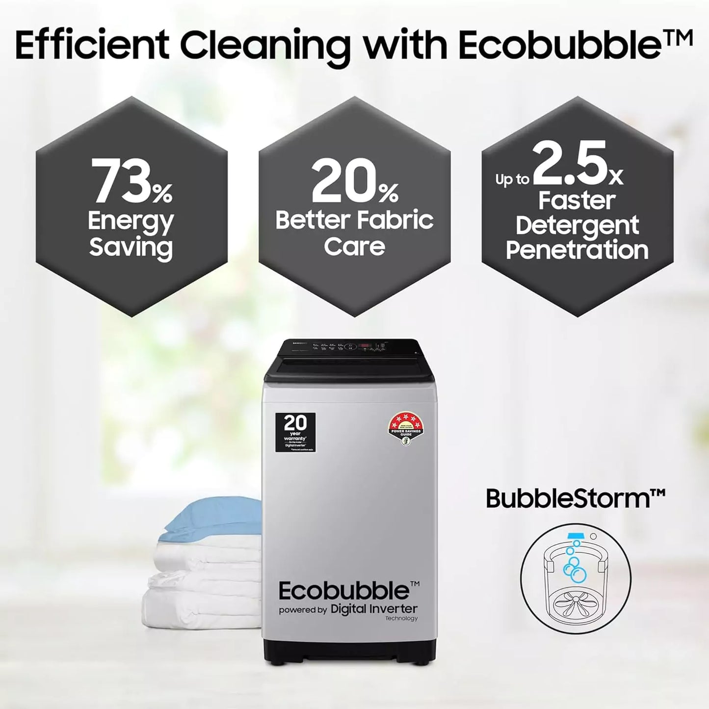 Efficient Cleaning With Ecobubble
