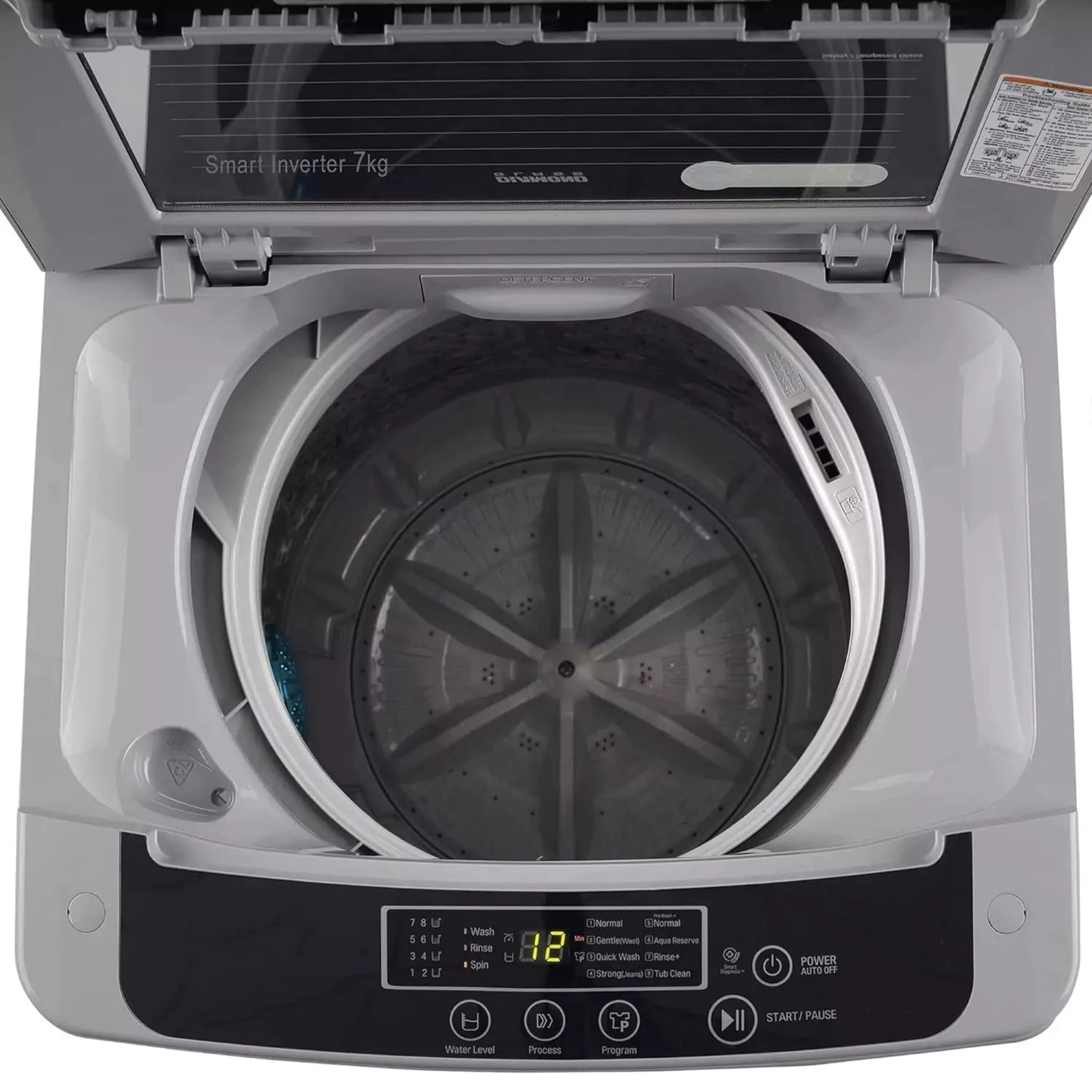 LG 7 Kg 5 Star Fully Automatic Top Loading Washing Machine with auto pre wash