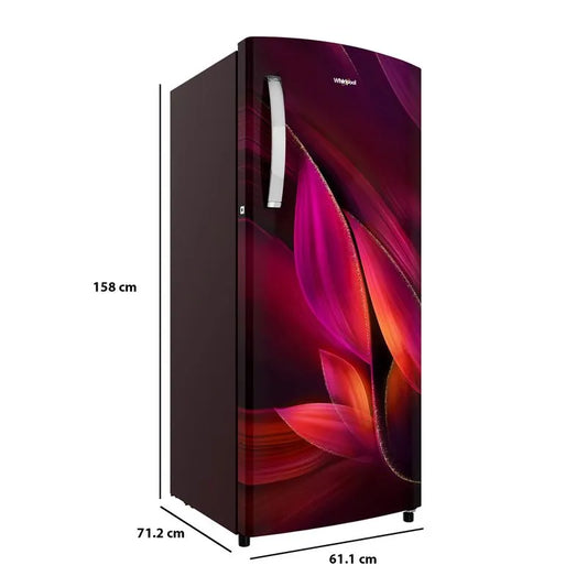 73148 Ice magic Pro Plus 236L 4 Star Single Door Refrigerator - Breeze