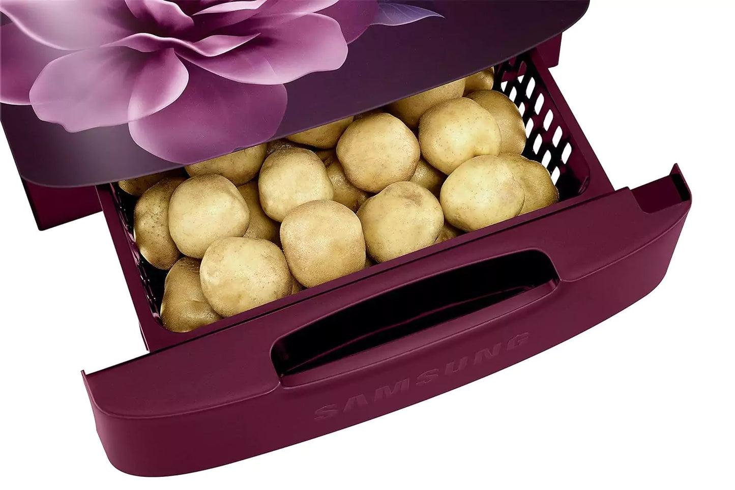 You can keep your vegetables at room temperature in this refrigerator with Samsung 183 L, 3 Star, Single Door Refrigerator