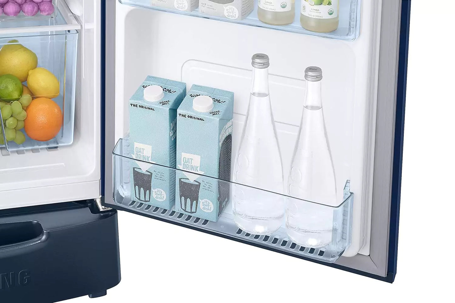 Samsung 183 L, 3 Star, Single Door Refrigerator with More Bottle Space Deep Door Guard