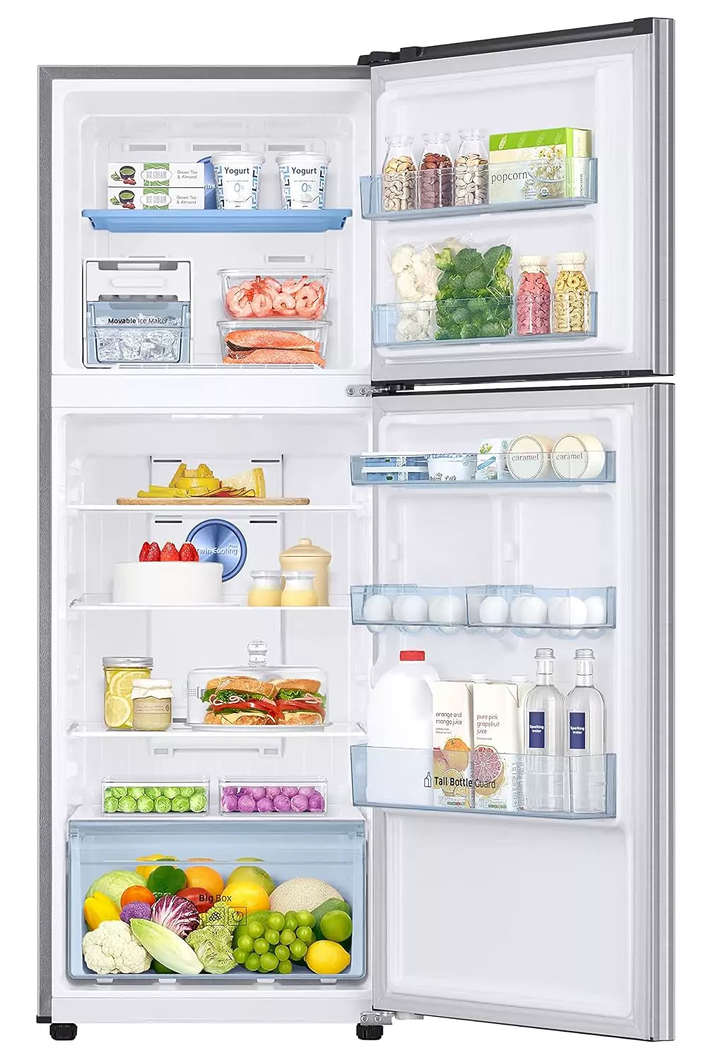 Samsung 301L 2 Star Double Door Refrigerator with large fridge