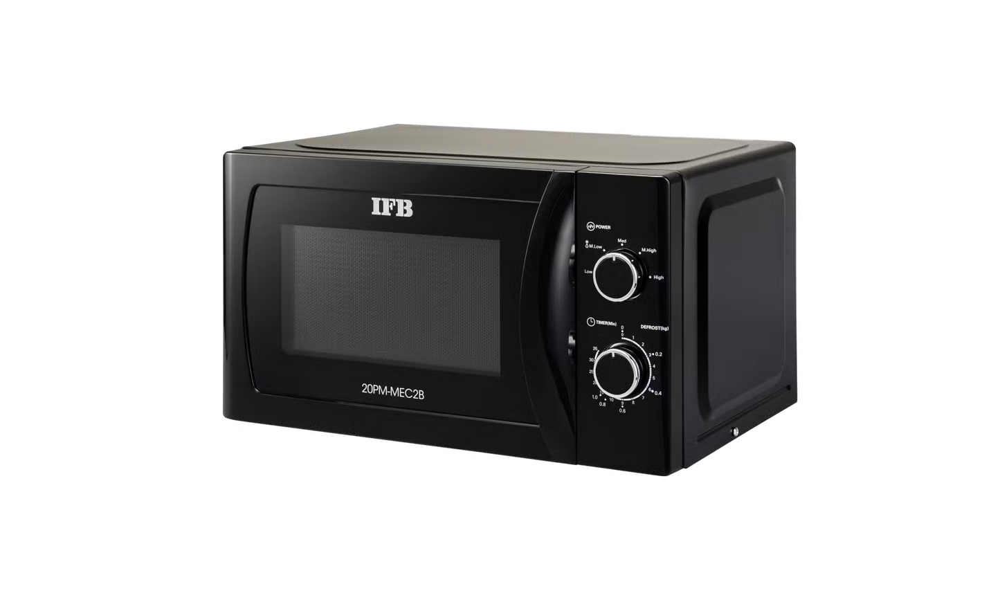 IFB 20PM-MEC2B 20 L Solo Microwave Oven with 5 Power Level Settings and Easy Clean Cavity