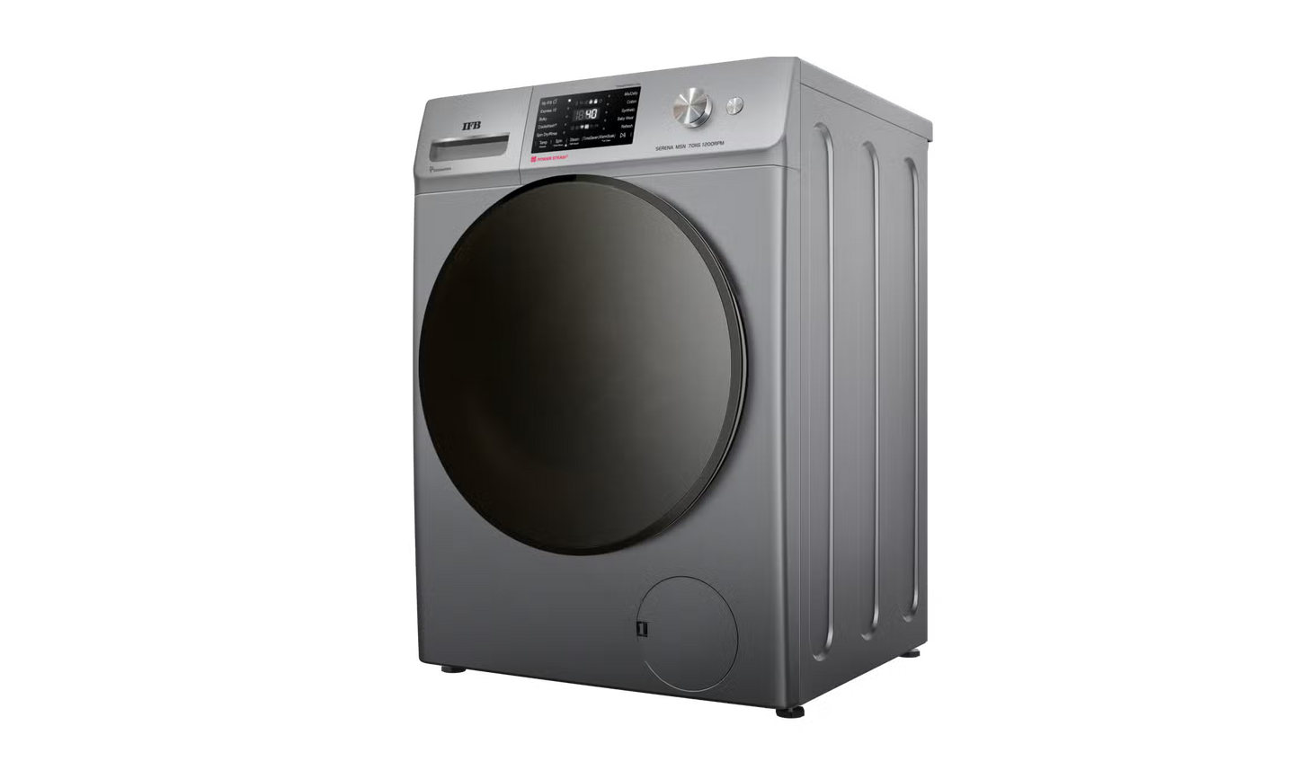 IFB DeepClean® 7 kg IFB Serena MSN 7012K CMS Front Load Washing Machine with Warm Soak