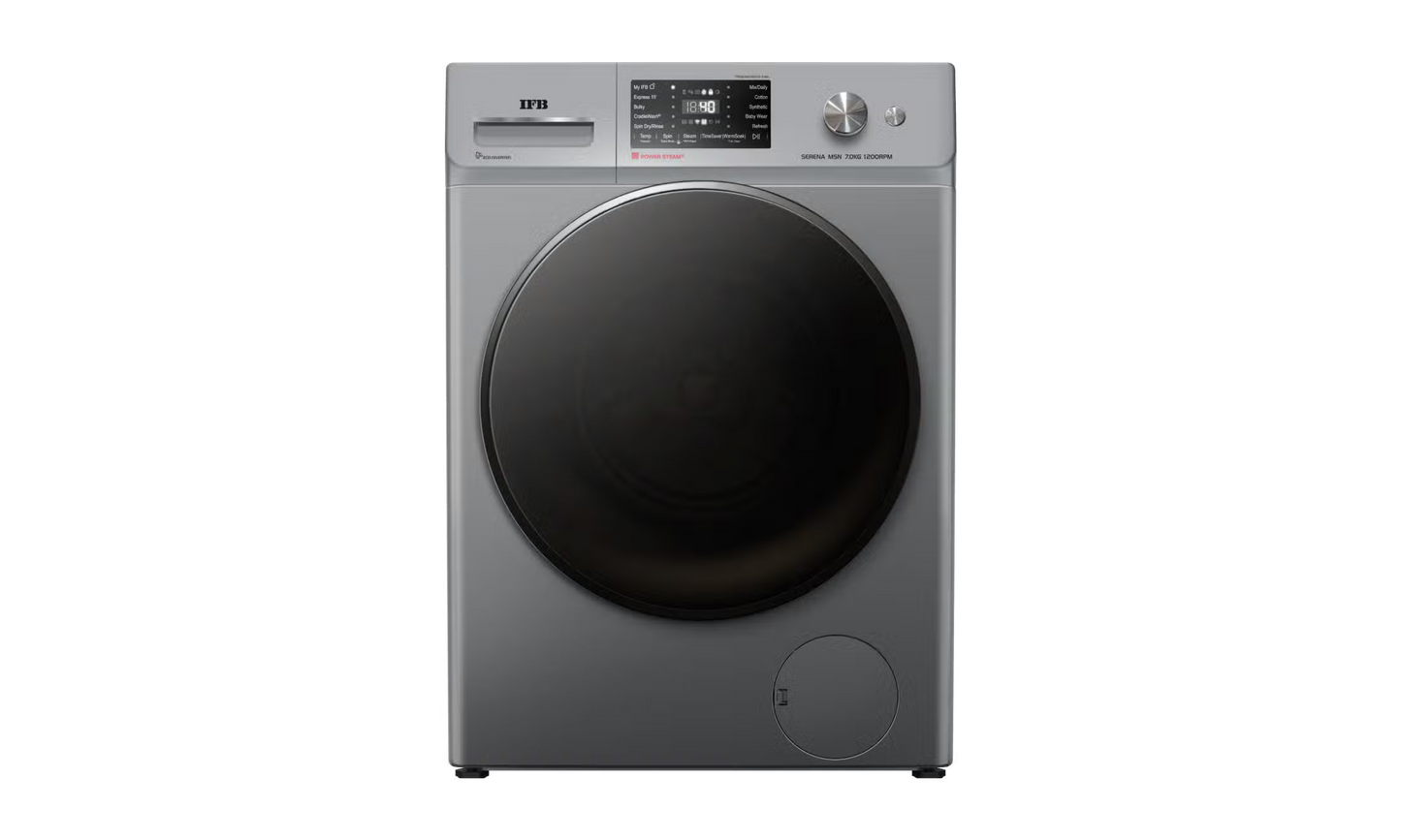 IFB DeepClean® 7 kg IFB Serena MSN 7012K CMS Front Load Washing Machine with Warm Soak
