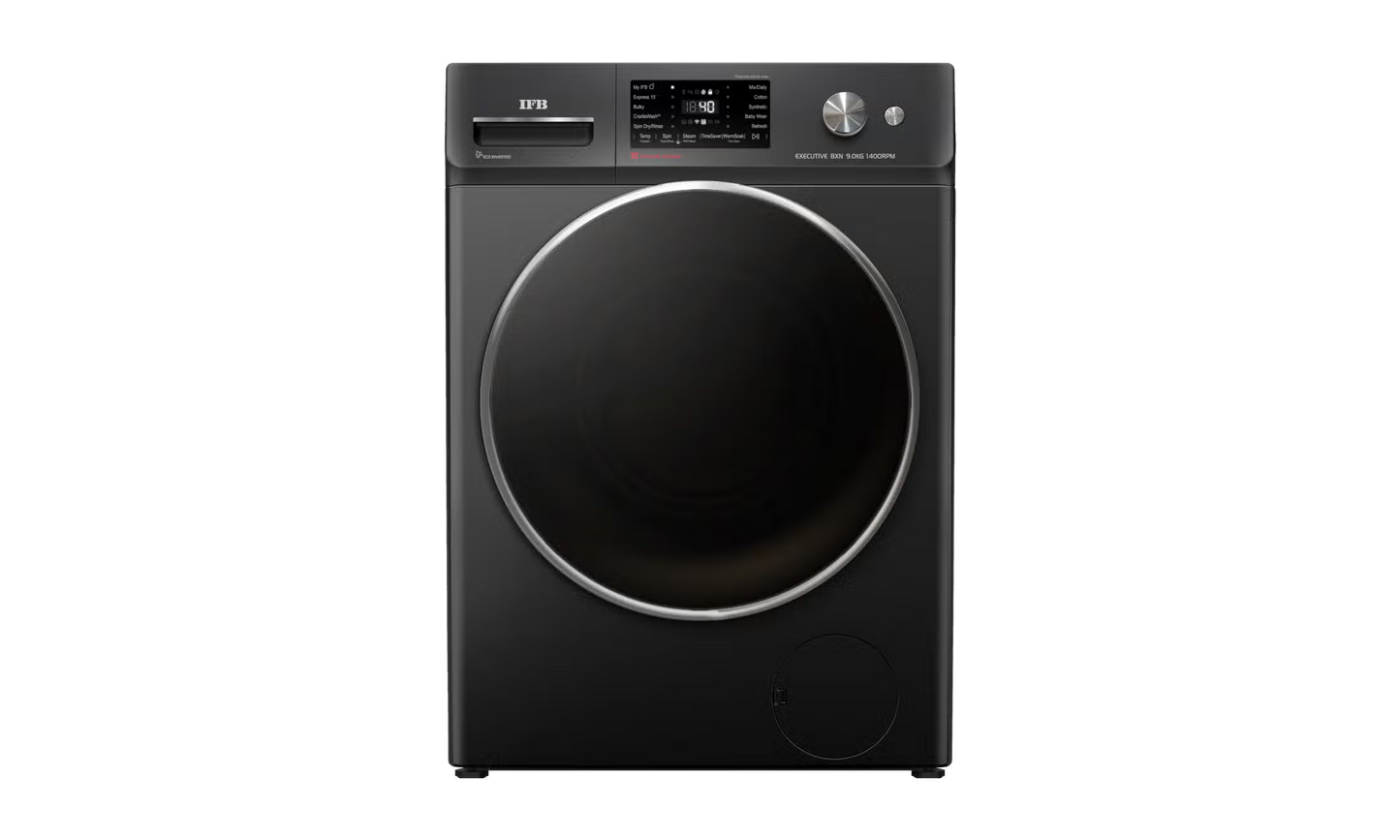 IFB 9 kg Fully Automatic Front Loading Washing Machine, Black, EXECUTIVE BXN 9014K CMS