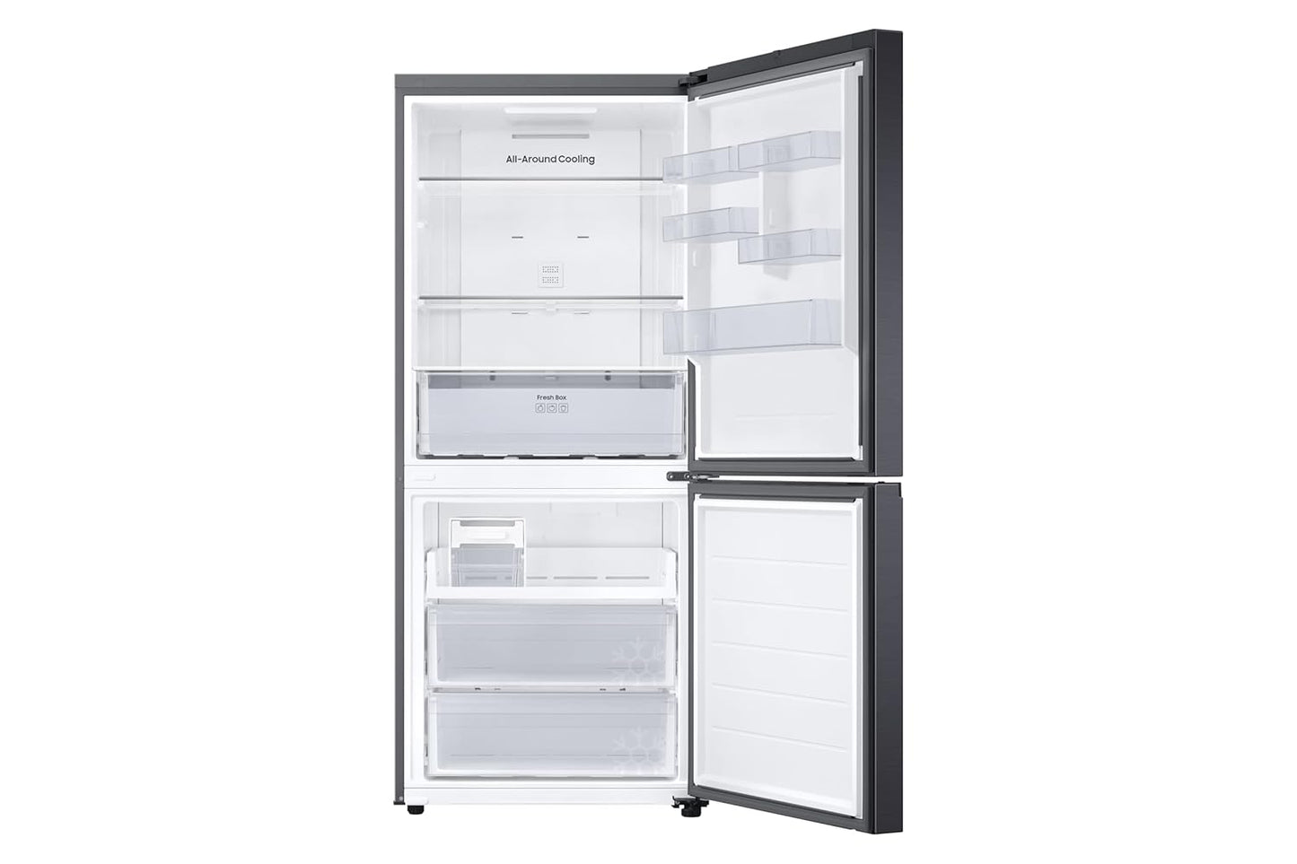 SAMSUNG 2026 Model RB45DG6005B1, Bespoke AI Refrigerator with Bottom Mount Freezer 458 L