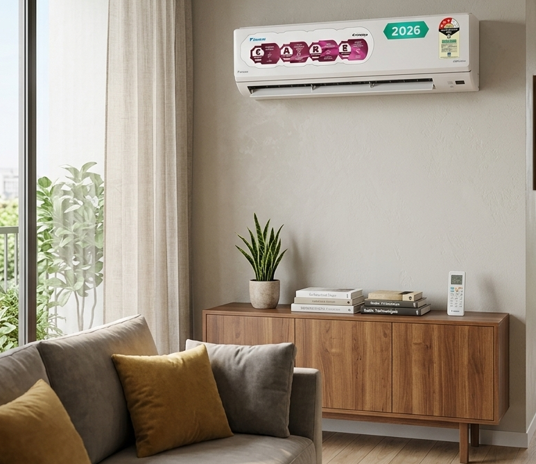 The Daikin FTKL50XV16VAA 1.5 Ton 3 Star Inverter Split AC
