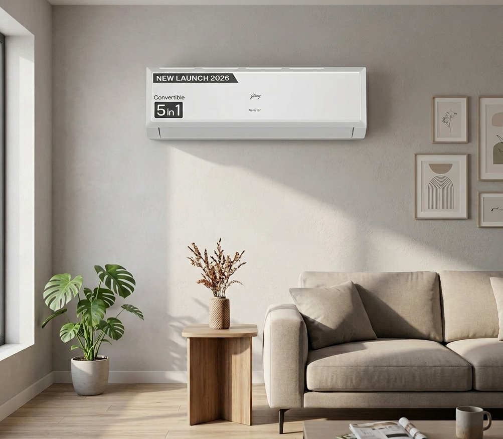 Godrej 1.5 Ton 3 Star Inverter Split AC (Model: AC 1.5 TON HIC 18Q3TH WA) 2026
