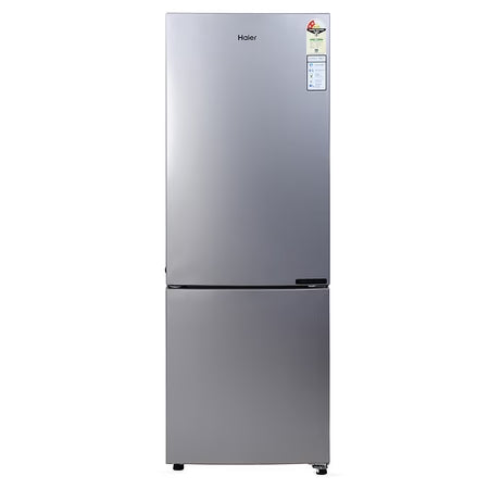 Haier 237 L, 2 Star, Moon Silver Finish, Bottom Mounted Frost Free Refrigerator HRB-2872BMS-P