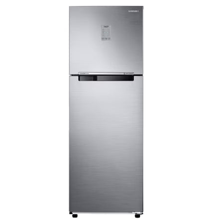 Samsung 256L 2 Star Inverter Frost-Free Convertible 3 In 1 Double Door Refrigerator Appliance (RT30C3732S8/HL,Elegant Inox)