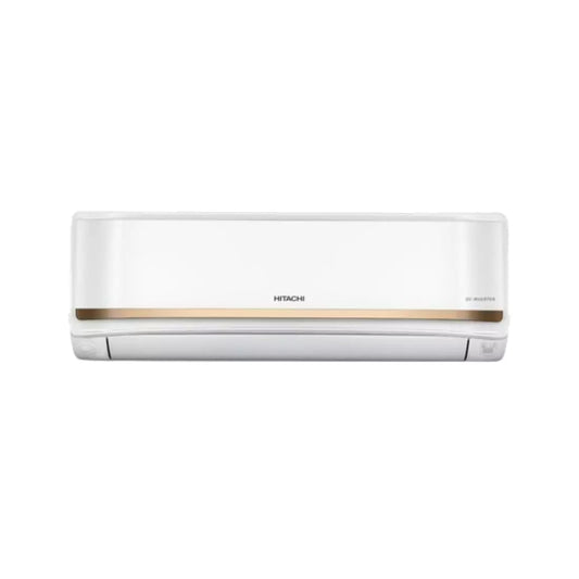 Hitachi 1.5 Ton 3 Star Inverter Split Air Conditioner -Auto Mode, Cool Mode, Fan Mode, Dry Mode (better humidity control), LCD Remote Control, Auto Fan Speed, Auto Restart, Green Refrigerant, 43 Quality Test features are available.Super Silent fan speed & at a distance of 1 m. }