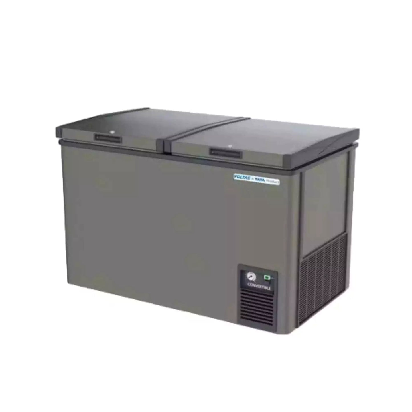 Voltas Double Door Deep Freezer 320 Liters, Convertible, GREY (CVF320DA4-P)