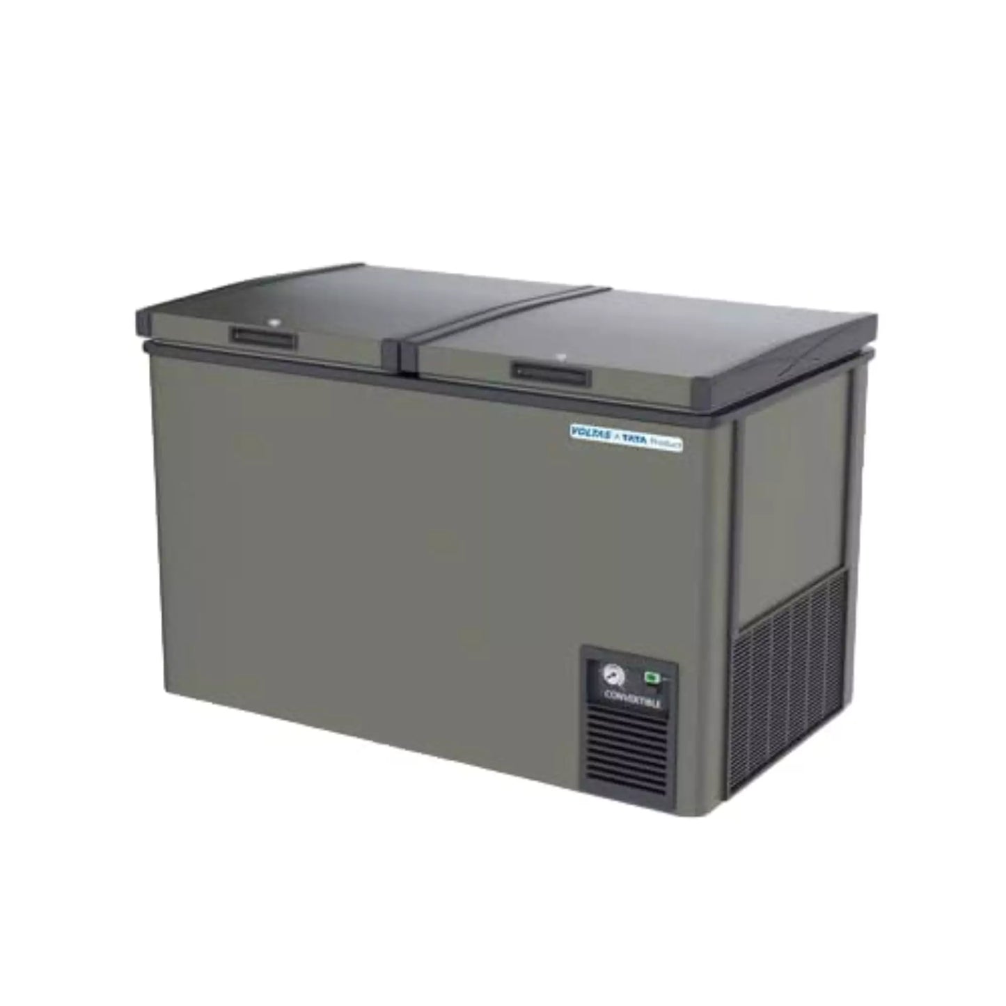 Voltas CVF500DA4-P-PL CONVERTIBLE Grey 4 Star Hard Top Deep Freezer (500LT)