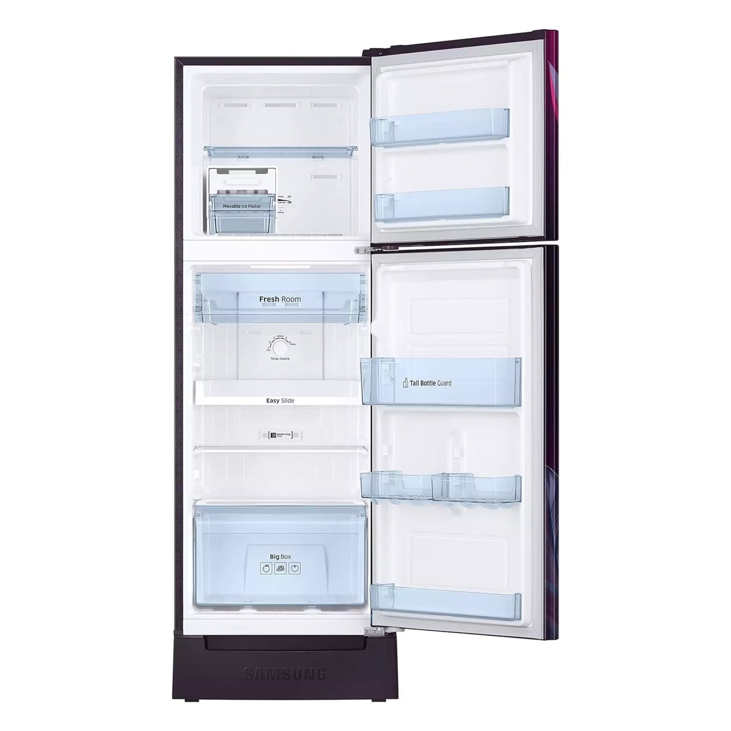 Samsung 236L 2 Star Inverter Frost-Free Double Door Refrigerator (RT28C31429R)