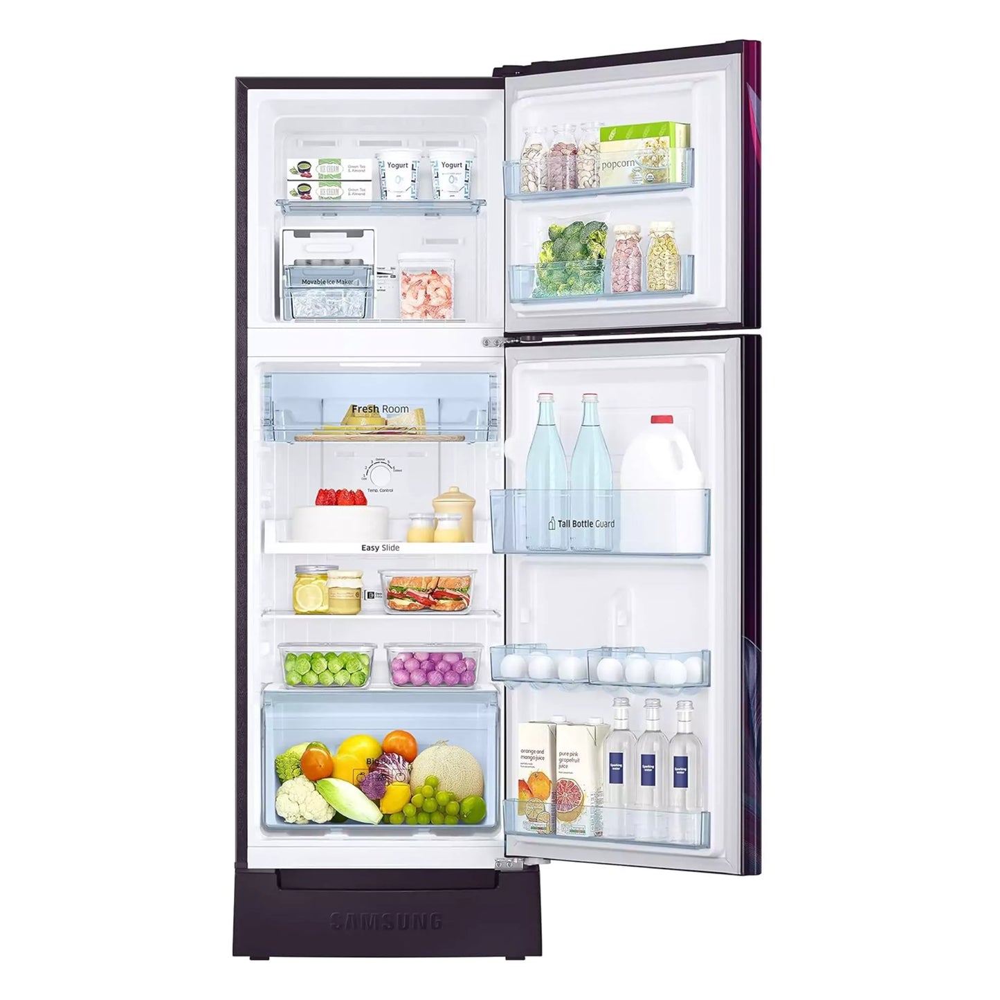 Samsung 236L 2 Star Inverter Frost-Free Double Door Refrigerator (RT28C31429R)