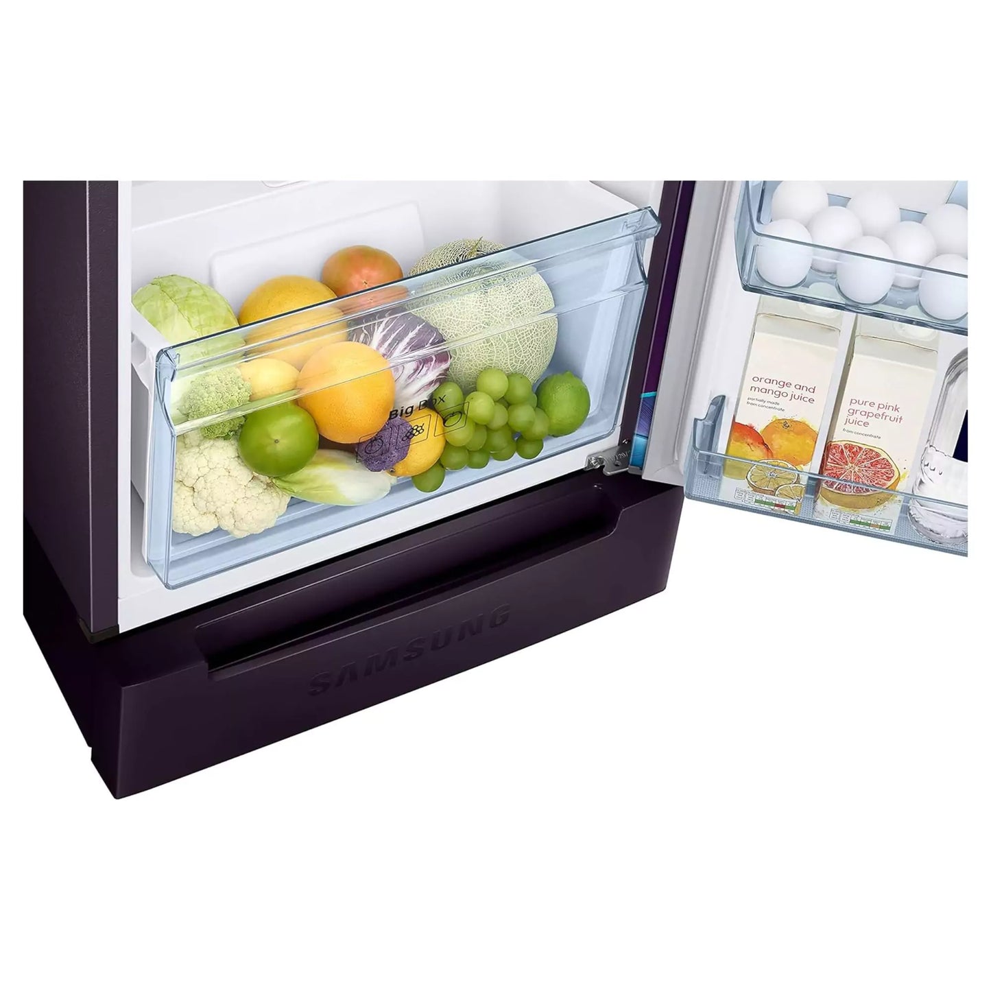 Samsung 236L 2 Star Inverter Frost-Free Double Door Refrigerator (RT28C31429R)