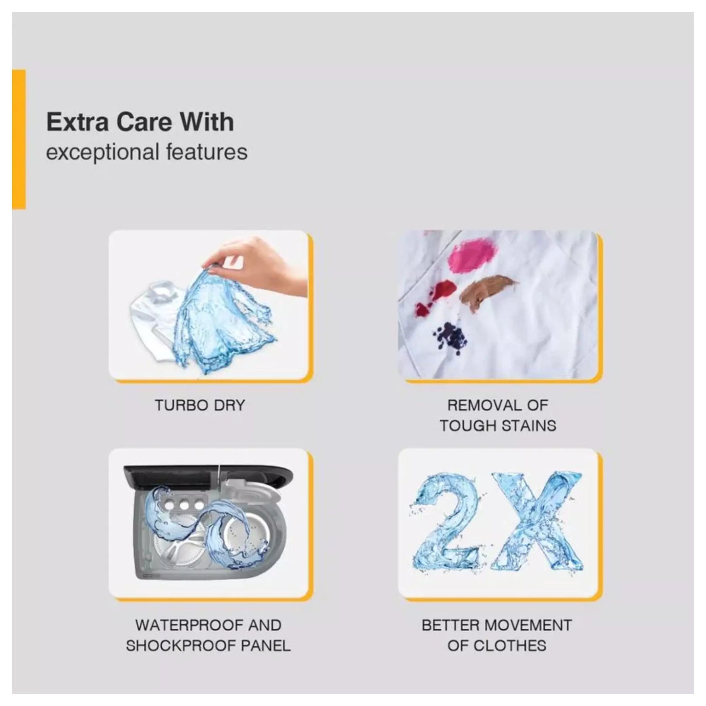 Extra care with Whirlpool 8.5 Kg 5 Star Semi-Automatic