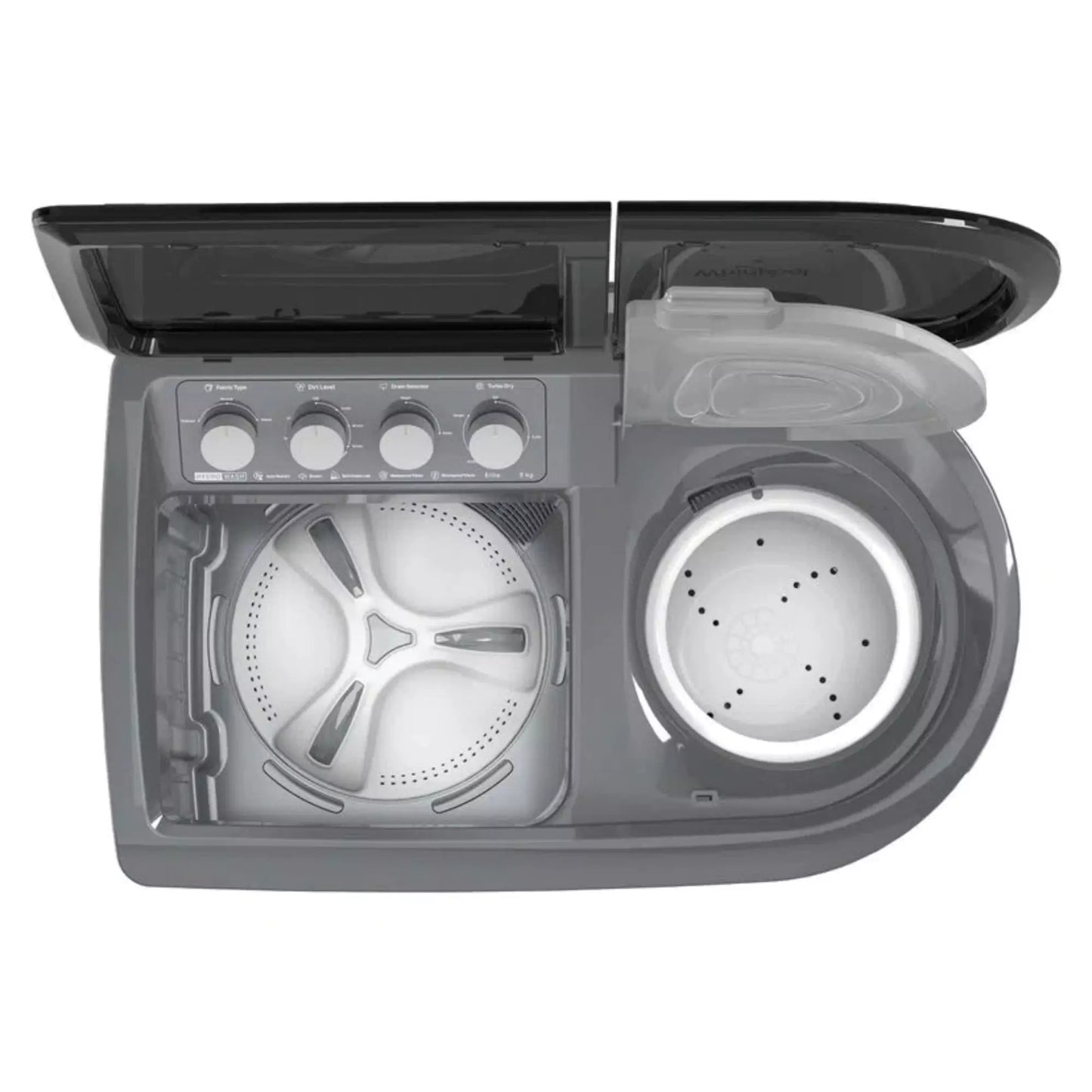 9 Kg Semi Automatic with Soft Close Lid