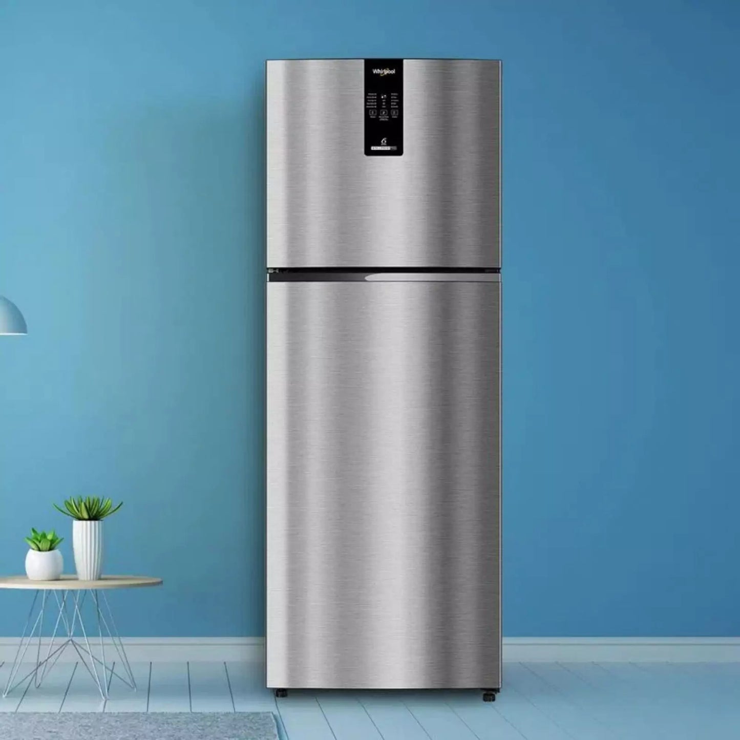 Whirlpool 308 L 2 Star Frost Free Double Door Refrigerator with proprietary 6th Sense NutriLock Technology