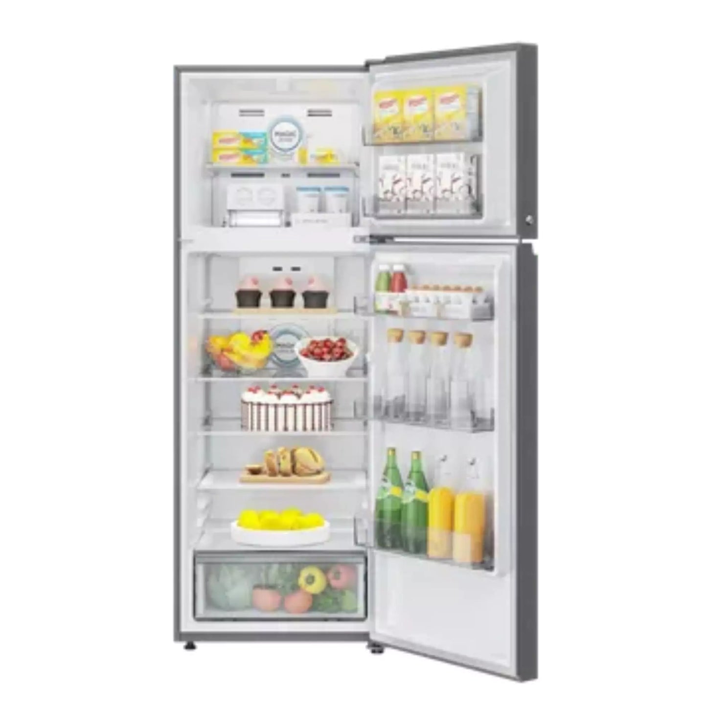 Haier 358 Litres 3 Star Frost Free Double Door Refrigerator (HRF-4083BIS-P)