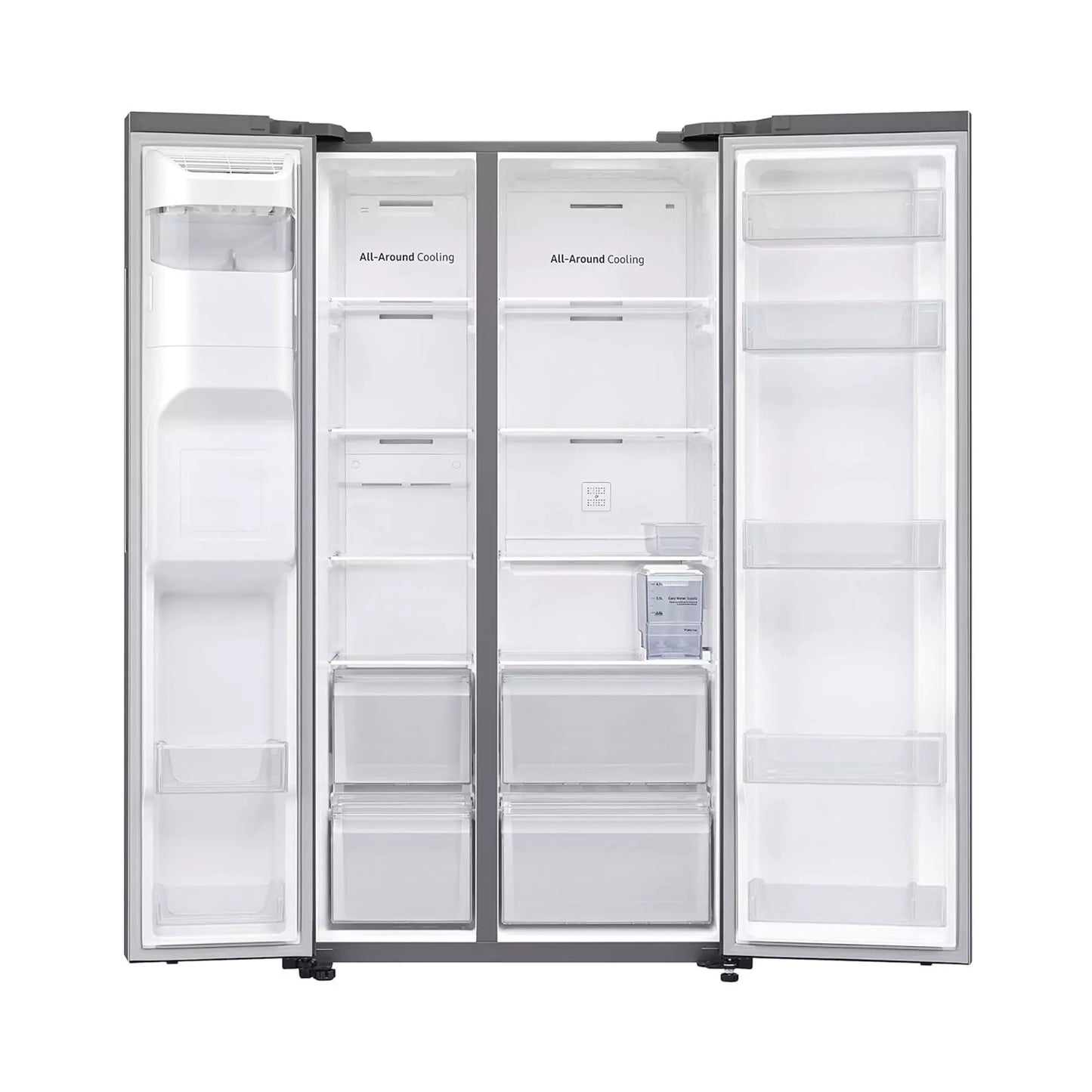 Side-by-side with so every item of food stays fresher for longer.