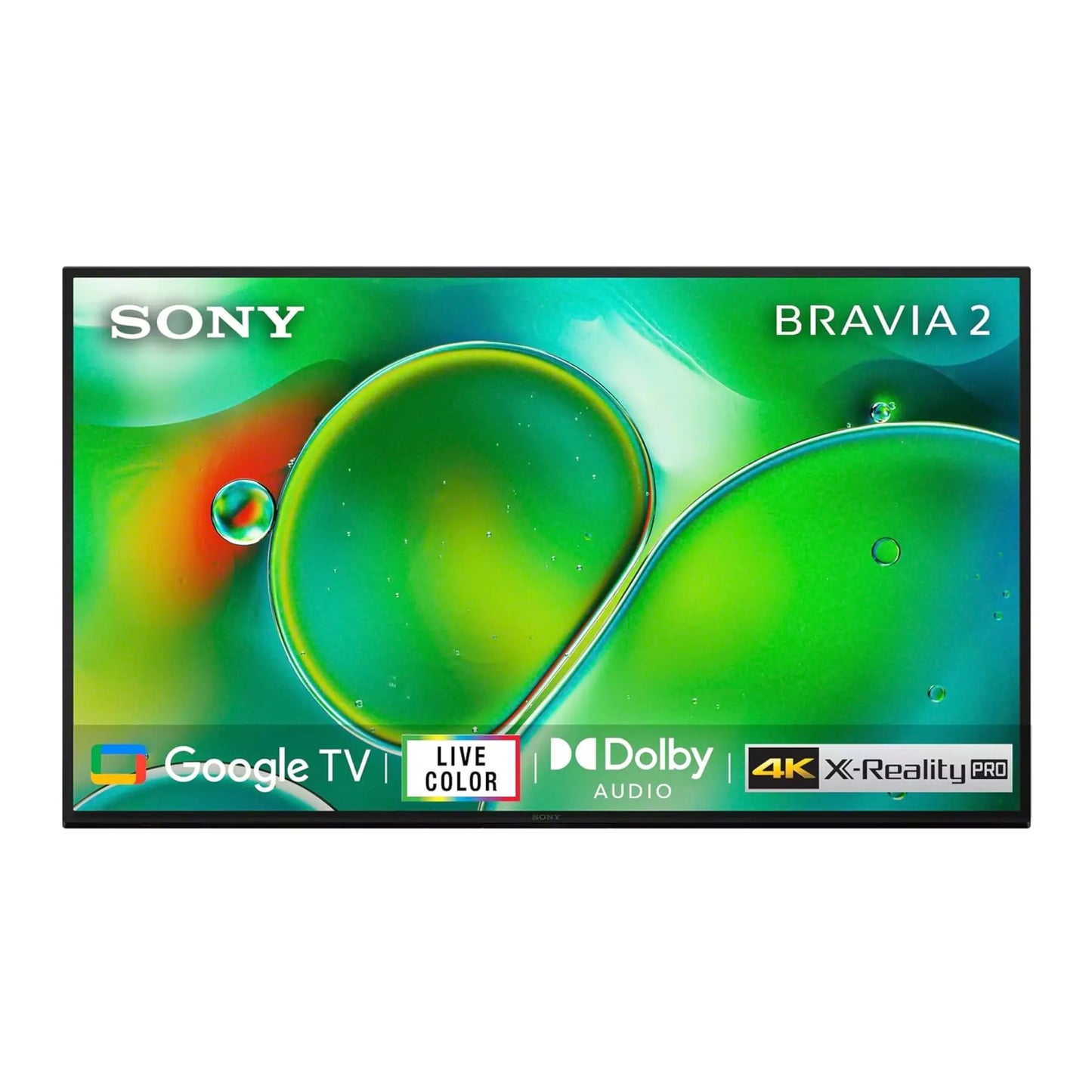 Sony BRAVIA 2 Series 108 cm (43 inches) 4K Ultra HD Smart LED Google TV (K-43S20B)