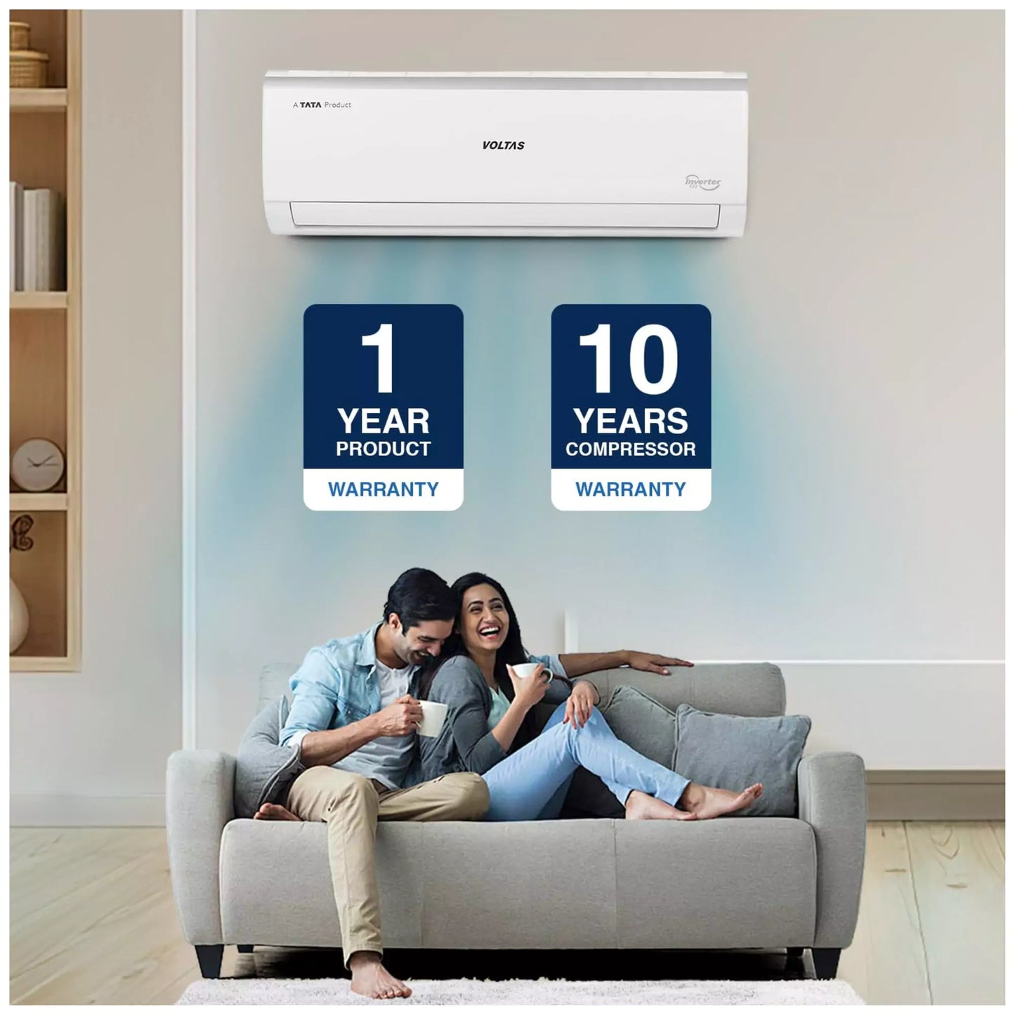 Voltas compressor warranty - 10 years