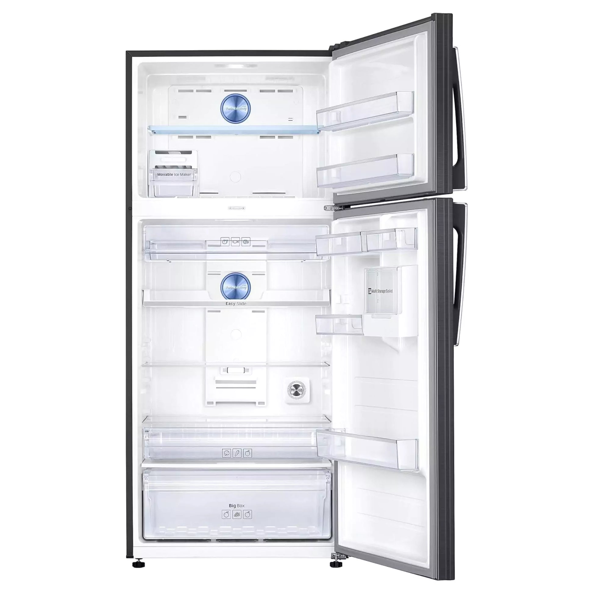 Samsung 530 L, 1 Star, Digital Inverter, Frost Free Double Door Refrigerator with  powerful cooling and long lasting freshness and performance