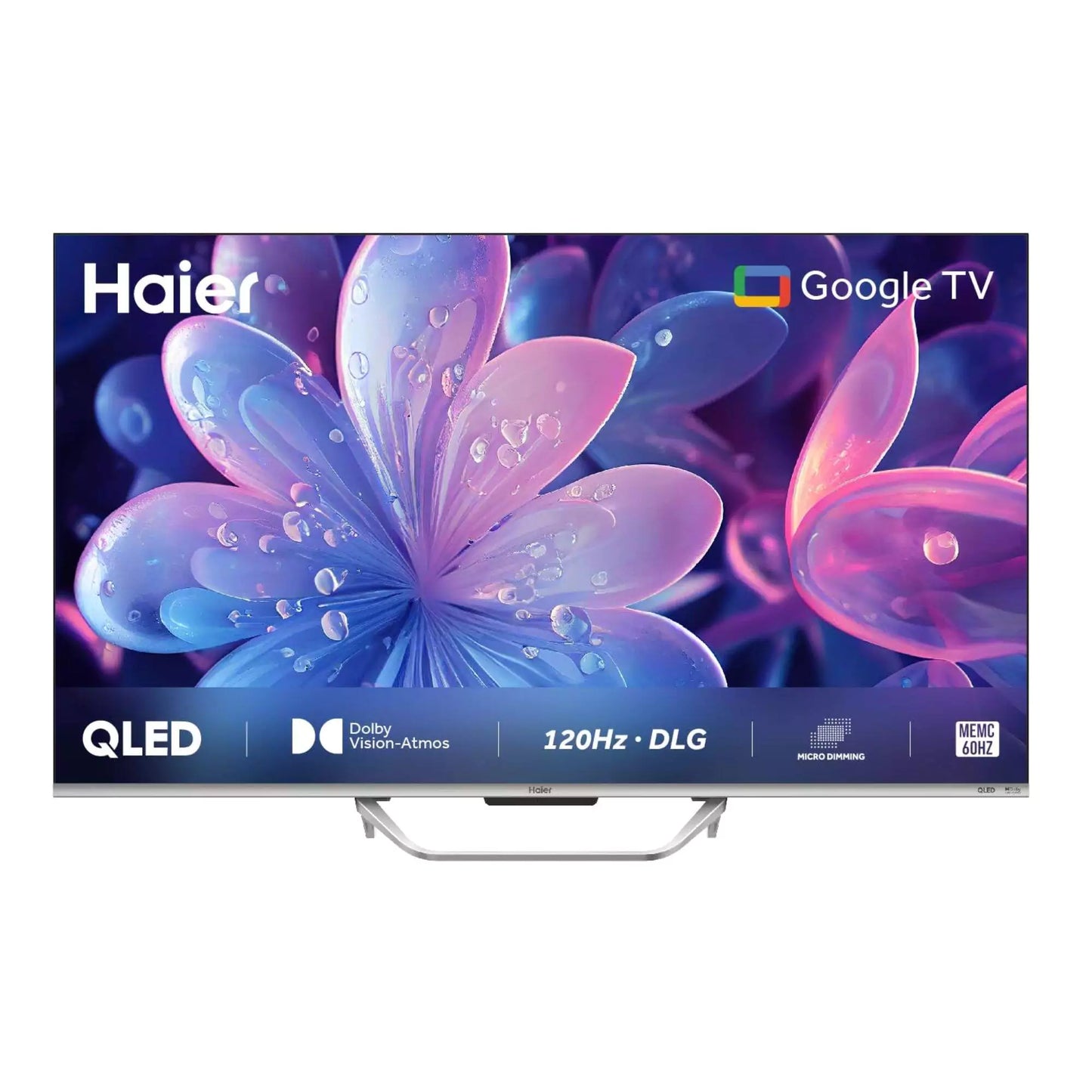 Haier 139 cm (55 inches) QLED -Smart Google TV 55S800QT (GREY)