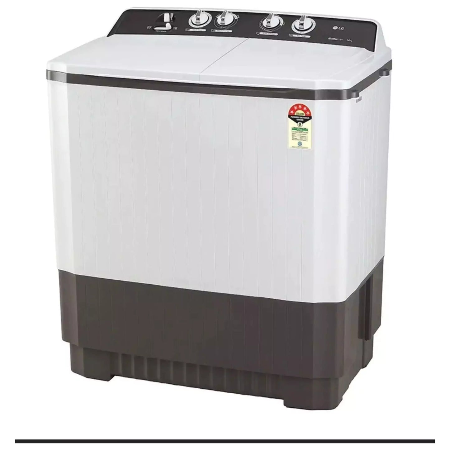LG 10.0 Kg 5 Star Semi Automatic Washing Machine (P1040RGAZ) Dark Grey