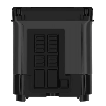 Haier 12 kg 5 Star Semi Automatic Washing Machine with Magic Filter (178, HTW120-178BK, Black)