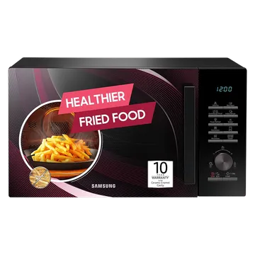 Samsung 28L Convection Microwave Oven (MC28A5147VK/TL, Black, 10 Yr warranty)