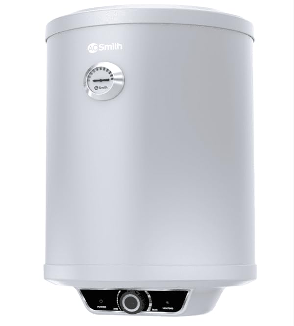AO Smith Elegance Prime 25Ltr 5 Star Equipped With Blue Diamond Glass Lined Wall Tank, Elegance Prime Water Heaters Deliver High Performance.