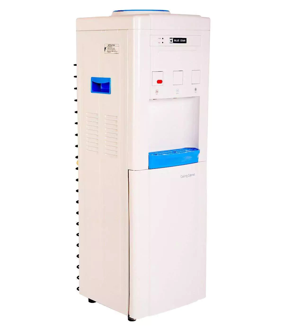 Bluestar Hot & Cold Normal Cooling Cabinet Water Dispenser (Bwd3Fmrga, White)