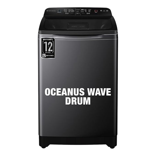 Haier 9 Kg Top Load Automatic Top Load Washing Machine for Home HSW90-688EBK.
