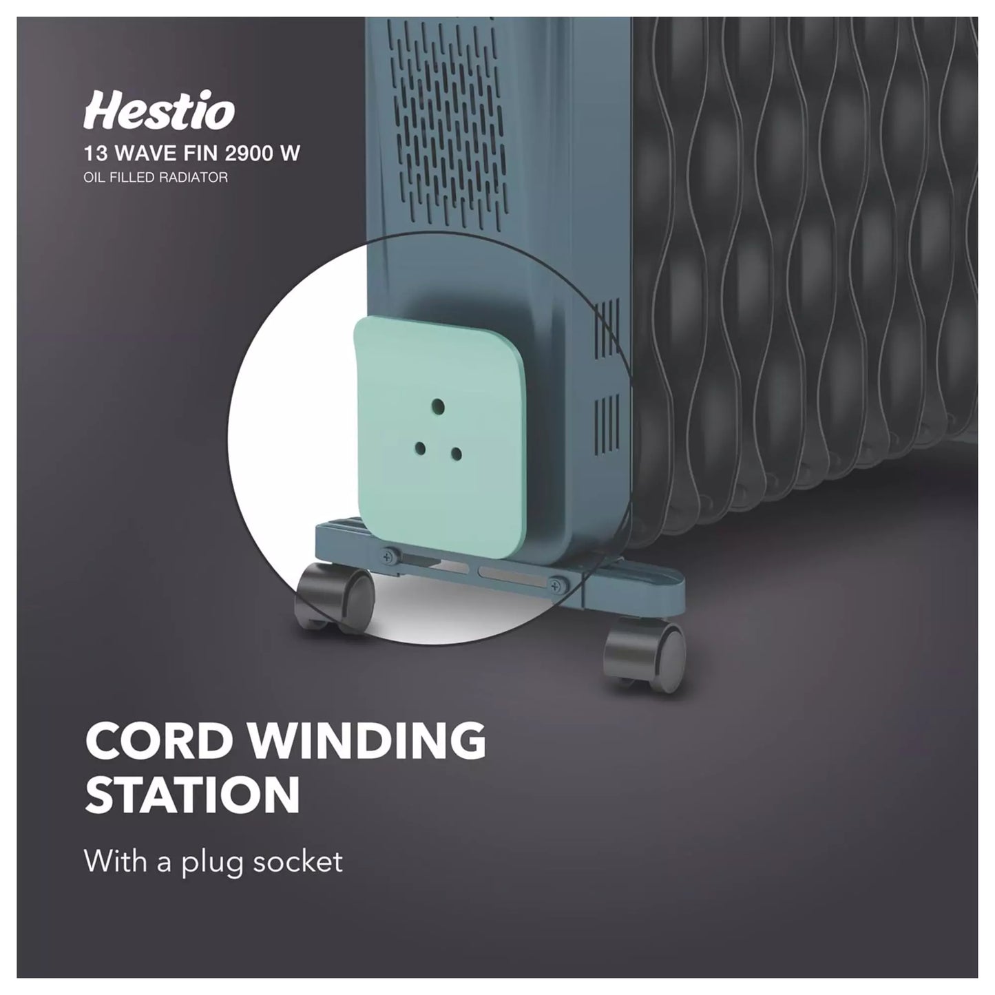 Havells Hestio 13 Wave Fin OFR 2900 Watt with 3 Heat Setting