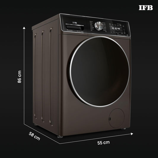 IFB 10 Kg/7 Kg/3 Kg 3-in-1, AI Powered, Fully Automatic Washer Dryer Refresher (IFB Laundrimagic®, EXECUTIVE PLUS ZXM, 9 Swirl Wash, Eco Inverter Technology, Mocha)