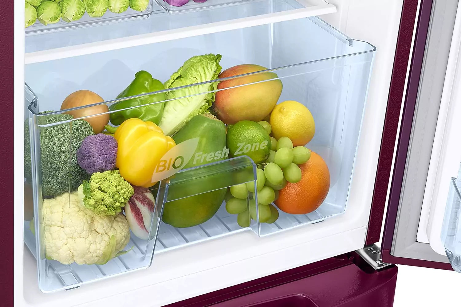 You can keep your vegetables at room temperature in this refrigerator with Samsung 183 L, 3 Star, Digital ISingle Door Refrigerator