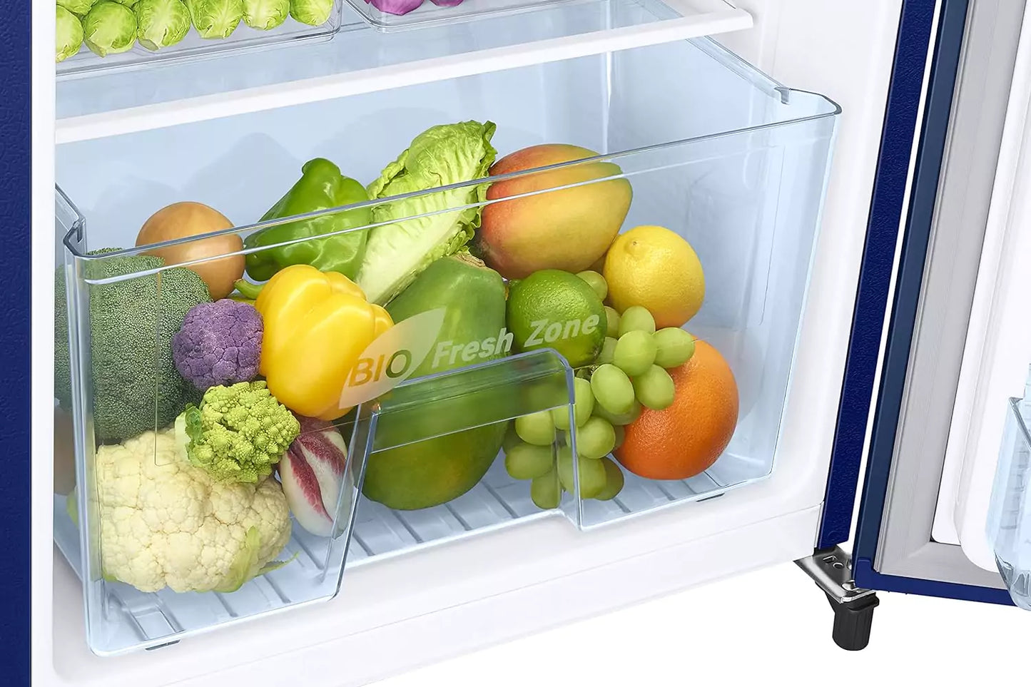  Fresh Food Capacity (165 L) Samsung 183 L, 3 Star, Digital Inverter, Direct-Cool Single Door Refrigerator 