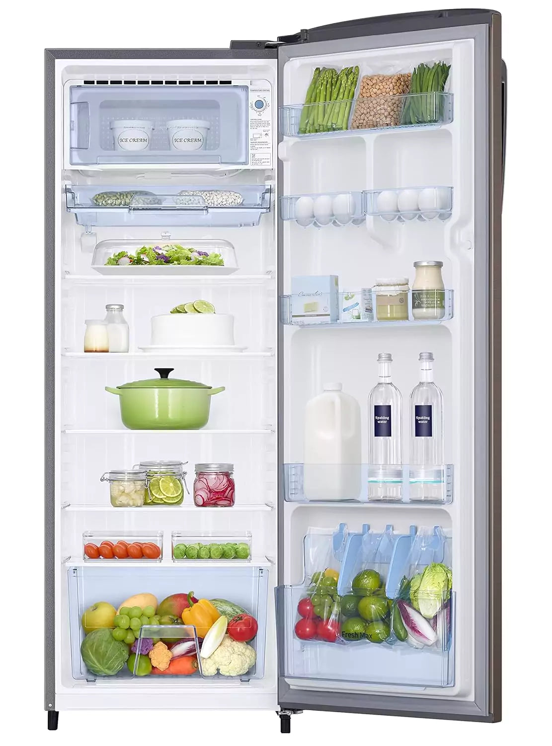 Samsung 246L 3 Star Single Door Refrigerator with Powerful Cooling that can last longer
