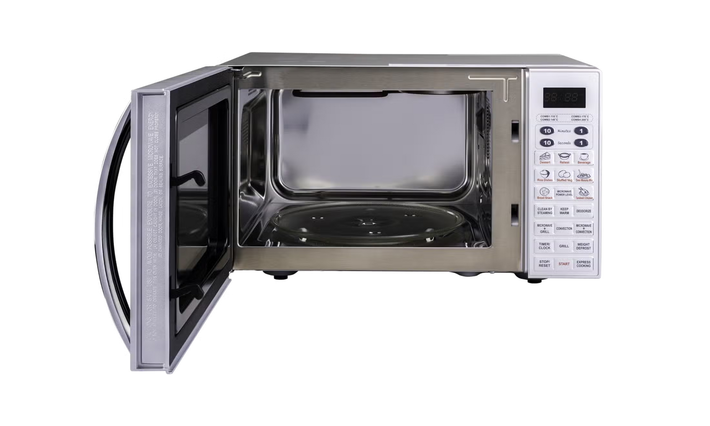 IFB 25 L Convection Microwave Oven (25SC4, Metallic Silver, With Starter Kit)