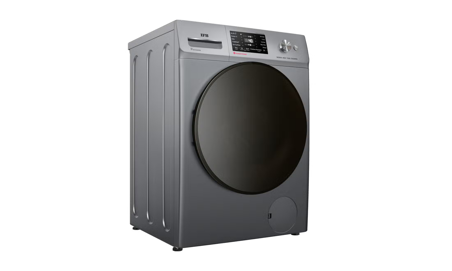 IFB DeepClean® 7 kg IFB Serena MSN 7012K CMS Front Load Washing Machine with Warm Soak