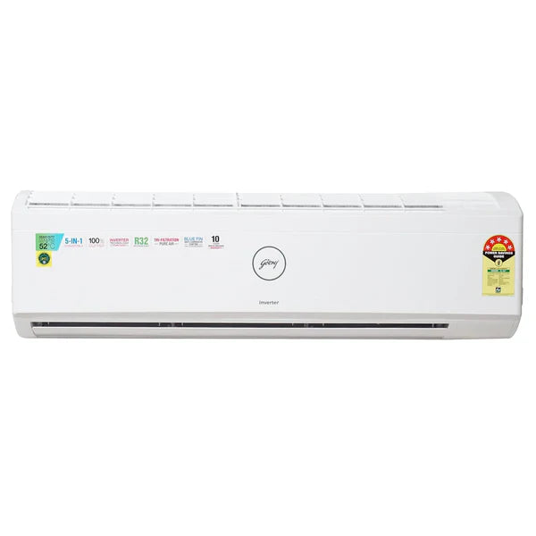 Godrej SIC 18ITC5-WYD 1.5 Ton 5 Star, 5-In-1 Convertible Cooling, Inverter Split AC,Anti-Dust Filter (Copper, White)
